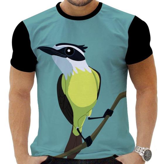 Imagem de Camiseta Camisa Personalizada Animais Bem Te Vi 1_x000D_