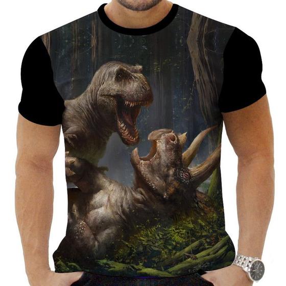 Imagem de Camiseta Camisa Personalizada Animais Dinossauros 7_x000D_