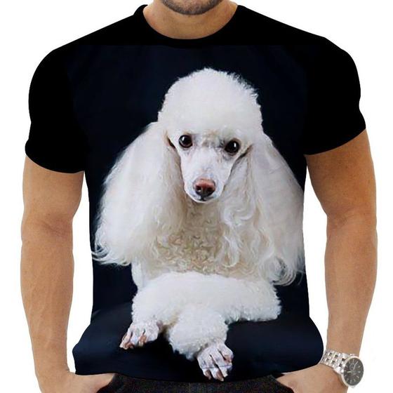 Imagem de Camiseta Camisa Personalizada Animais Poodle 3_x000D_