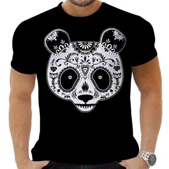 Imagem de Camiseta Camisa Personalizada Animal Panda Urso Óculos 1_x000D_