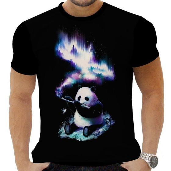 Imagem de Camiseta Camisa Personalizada Animal Panda Urso Óculos 4_x000D_