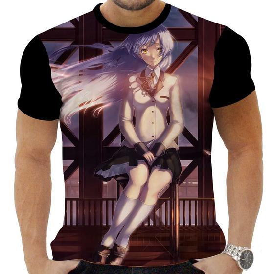 Imagem de Camiseta Camisa Personalizada Anime Angel Beats 05_x000D_