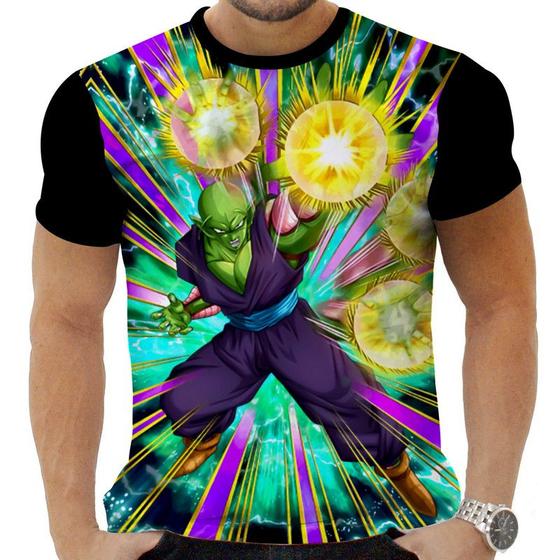 Imagem de Camiseta Camisa Personalizada Anime Clássico Dragon Ball Piccolo 03_x000D_