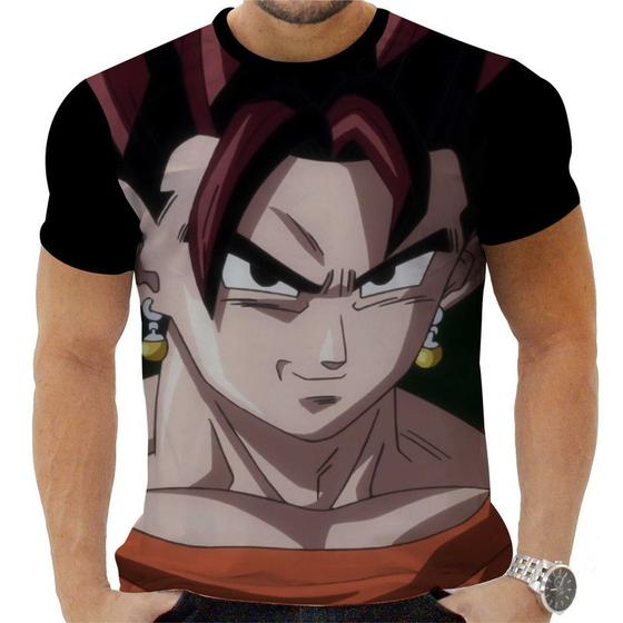Imagem de Camiseta Camisa Personalizada Anime Clássico Dragon Ball Vegetto 04_x000D_