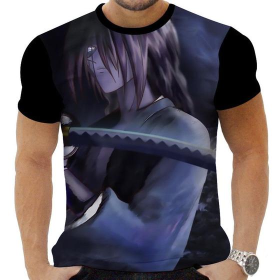 Imagem de Camiseta Camisa Personalizada Anime Clássico Kenshin Samurai X 5_x000D_