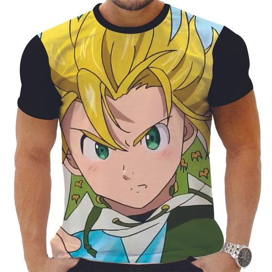 Imagem de Camiseta Camisa Personalizada Anime Clássico Sete Pecados Capitais 05_x000D_