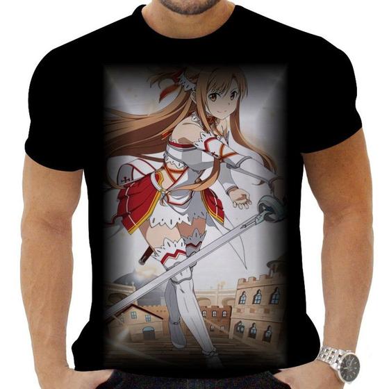 Imagem de Camiseta Camisa Personalizada Anime Clássico Sword Art Online 02_x000D_