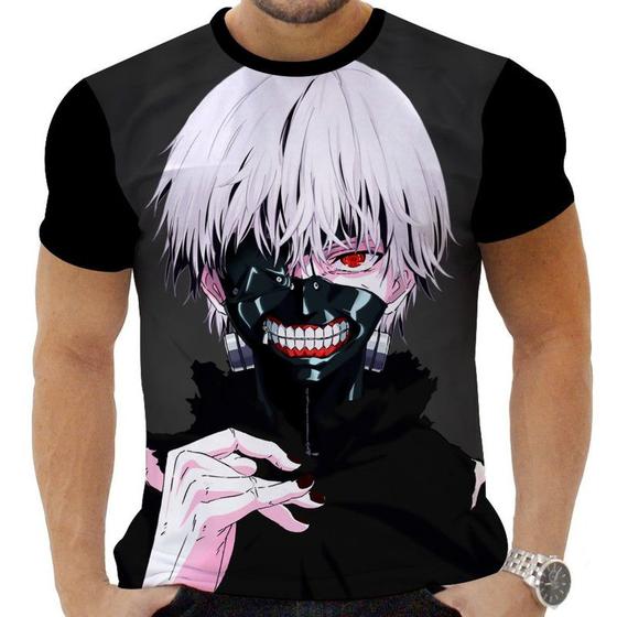 Imagem de Camiseta Camisa Personalizada Anime Clássico Tokyo Ghoul 08_x000D_