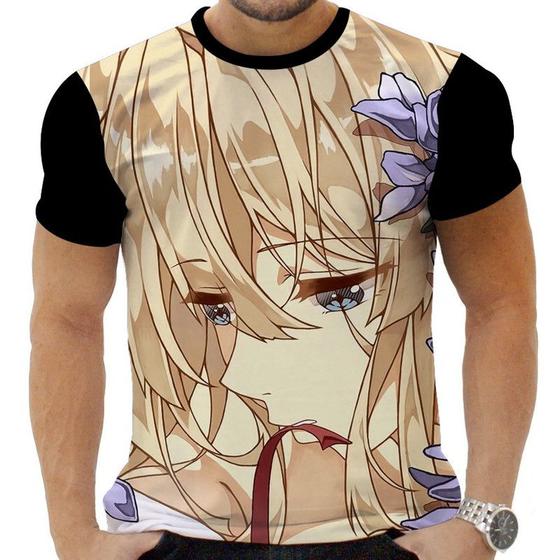 Imagem de Camiseta Camisa Personalizada Anime Clássico Violet Evergarden Hd 04_x000D_