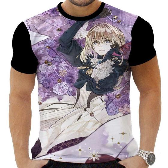 Imagem de Camiseta Camisa Personalizada Anime Clássico Violet Evergarden Hd 07_x000D_