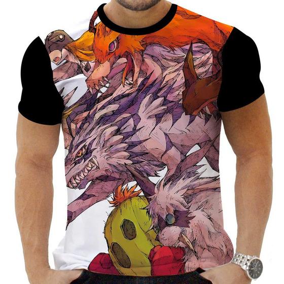 Imagem de Camiseta Camisa Personalizada Anime Digimon Desenho Clássico 06_x000D_