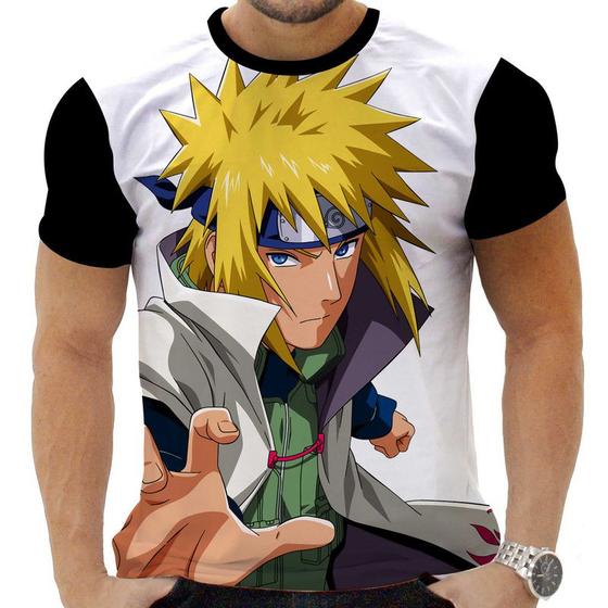 Imagem de Camiseta Camisa Personalizada Anime Naruto Minato Hd 01_x000D_
