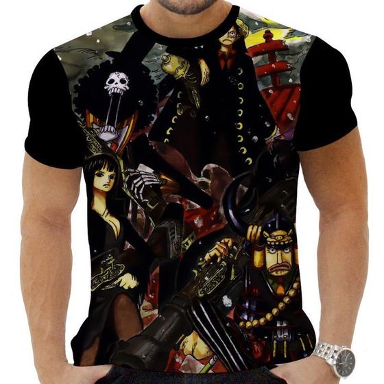 Imagem de Camiseta Camisa Personalizada Anime One Piece Pirata Navio Mar 14_x000D_