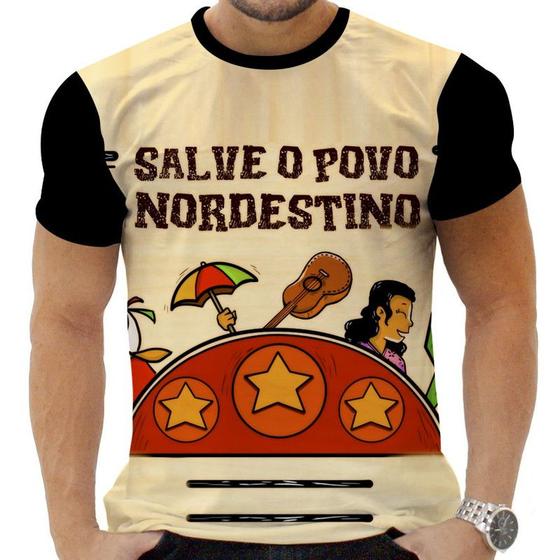 Imagem de Camiseta Camisa Personalizada Cultura Nordestina Nordeste 1_x000D_