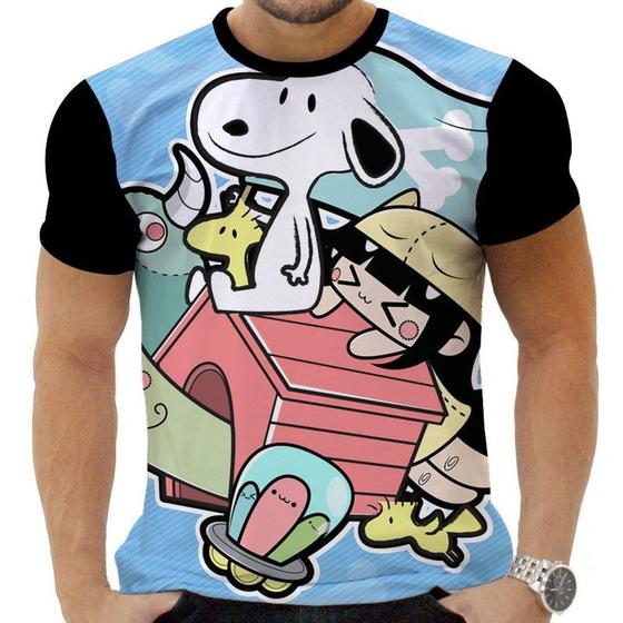 Imagem de Camiseta Camisa Personalizada Desenhos Snoopy 4_x000D_