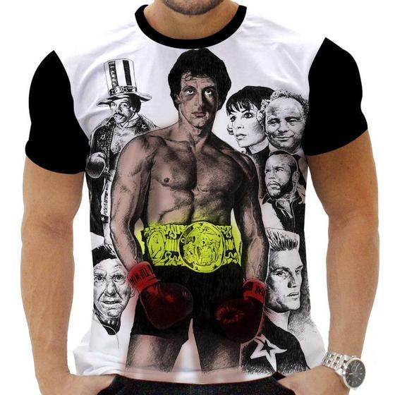 Imagem de Camiseta Camisa Personalizada Filmes Rocky Balboa 9_x000D_