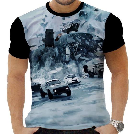 Imagem de Camiseta Camisa Personalizada Filmes Velozes e Furiosos 6_x000D_