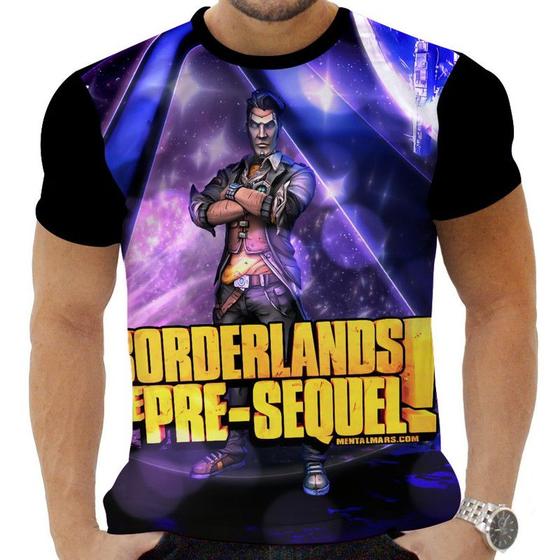 Imagem de Camiseta Camisa Personalizada Game Borderlands 1_x000D_