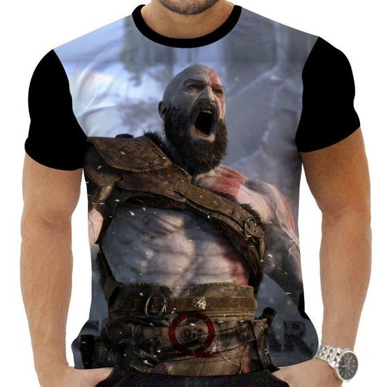 Imagem de Camiseta Camisa Personalizada Game God of War 10_x000D_