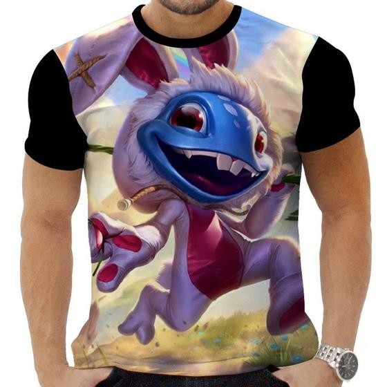 Imagem de Camiseta Camisa Personalizada Game Lol Fizz_x000D_