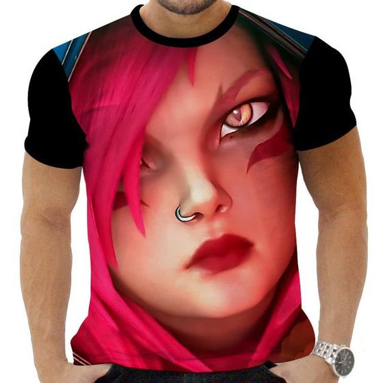 Imagem de Camiseta Camisa Personalizada Game Lol Xayah Rakan 1_x000D_