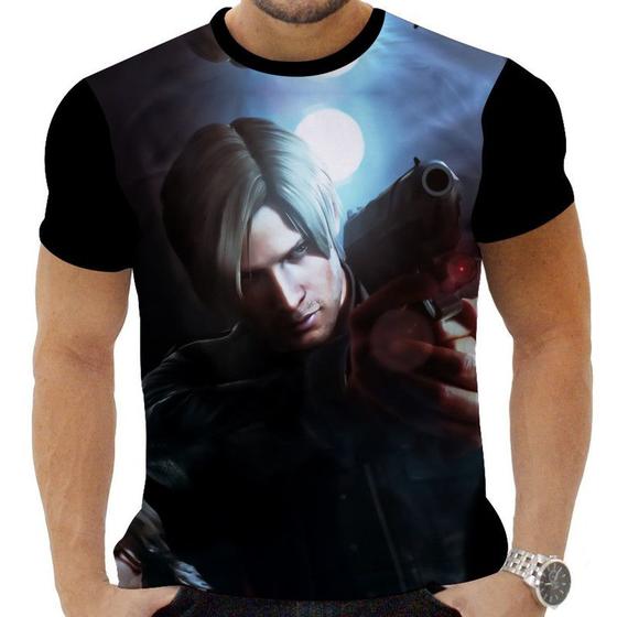 Imagem de Camiseta Camisa Personalizada Game Resident Evil 2_x000D_