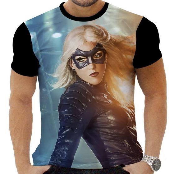 Imagem de Camiseta Camisa Personalizada Herois Canário Negro Arrow 1_x000D_