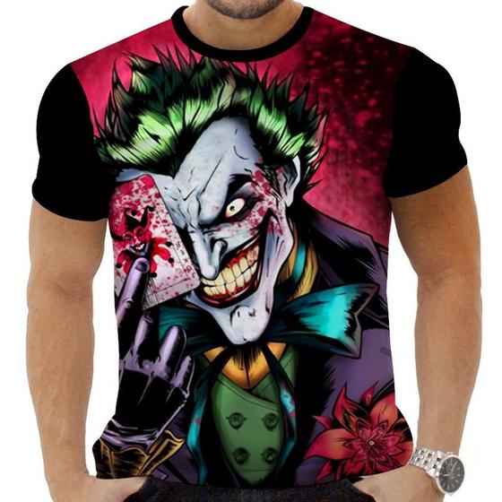 Imagem de Camiseta Camisa Personalizada Herois Coringa 16_x000D_