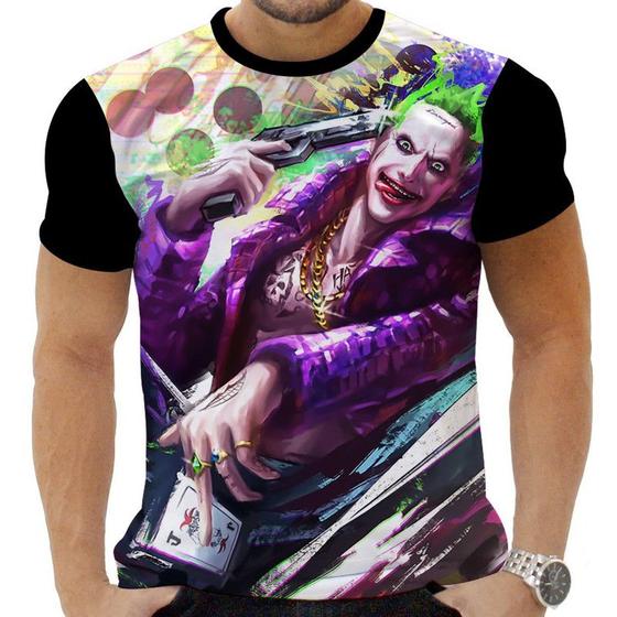 Imagem de Camiseta Camisa Personalizada Herois Coringa 17_x000D_