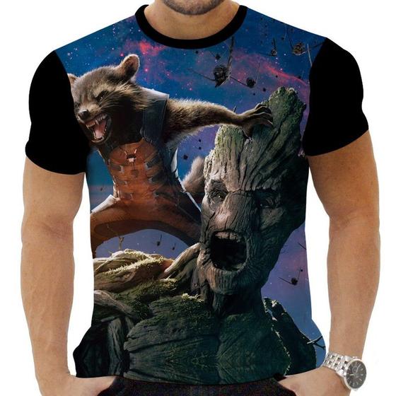 Imagem de Camiseta Camisa Personalizada Herois Guardiões da Galáxia 8_x000D_