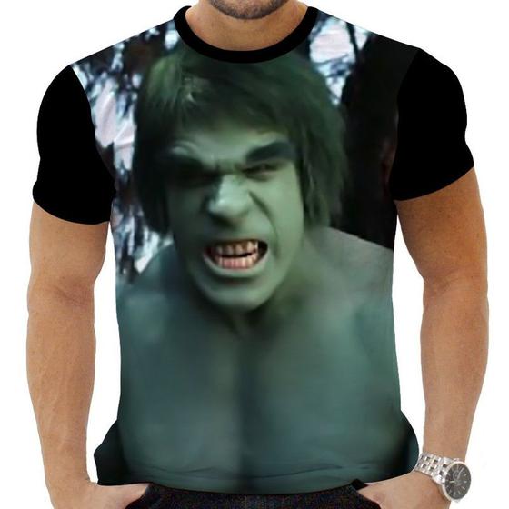 Imagem de Camiseta Camisa Personalizada Herois Hulk 12_x000D_