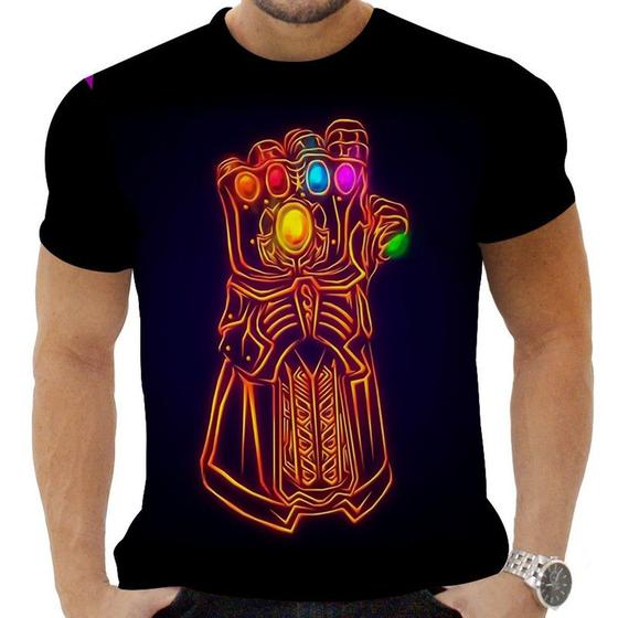 Imagem de Camiseta Camisa Personalizada Herois Thanos 2_x000D_