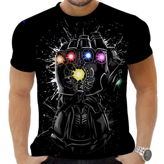 Imagem de Camiseta Camisa Personalizada Herois Thanos 3_x000D_