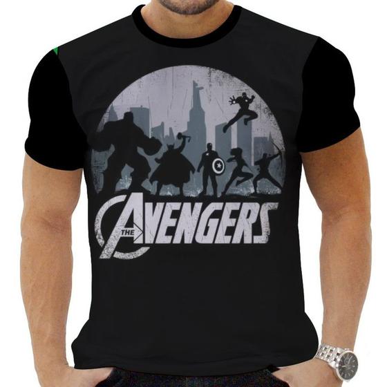 Imagem de Camiseta Camisa Personalizada Herois Vingadores 7_x000D_