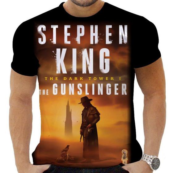 Imagem de Camiseta Camisa Personalizada Livros A Torre Negre 2_x000D_