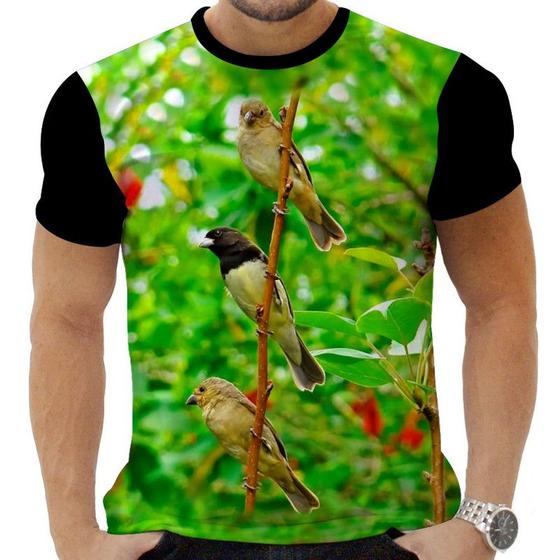 Imagem de Camiseta Camisa Personalizada Passarinho Trinca Ferro 8_x000D_