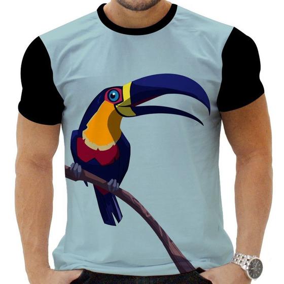 Imagem de Camiseta Camisa Personalizada Passaro Animal Tucano Br 3_x000D_