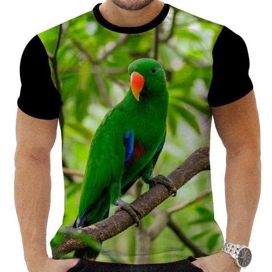 Imagem de Camiseta Camisa Personalizada Periquito Louro Loro Arara 16_x000D_