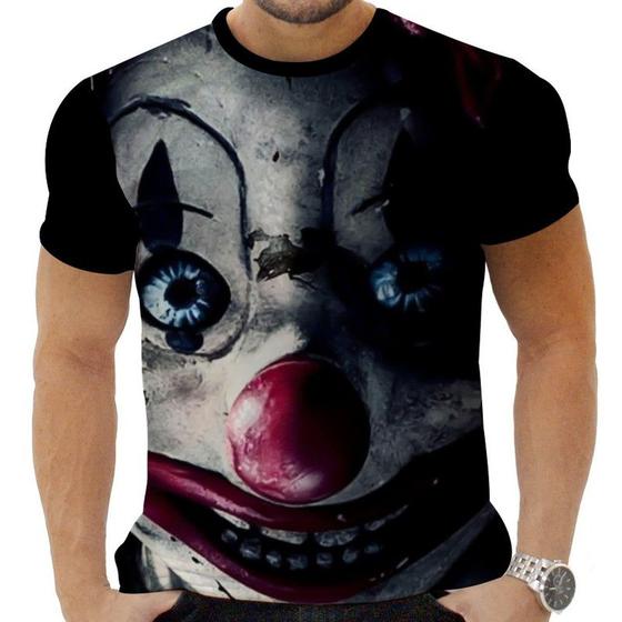 Imagem de Camiseta Camisa Personalizada Quebrada Terror Palhaços 1_x000D_