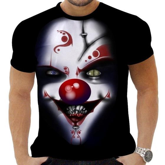 Imagem de Camiseta Camisa Personalizada Quebrada Terror Palhaços 11_x000D_