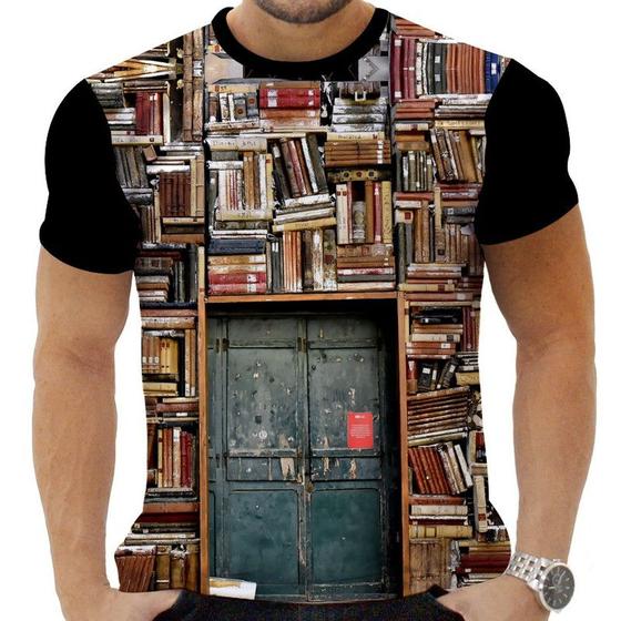 Imagem de Camiseta Camisa Personalizada Rave Festa Psicodelia Livros_x000D_