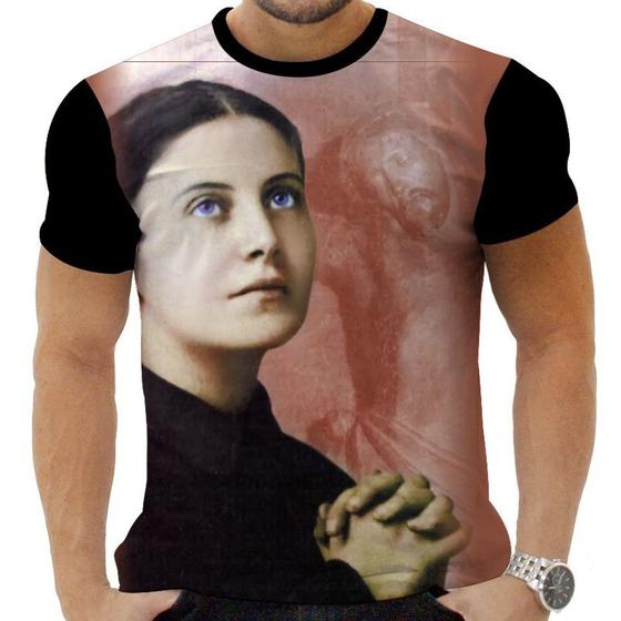Imagem de Camiseta Camisa Personalizada Religioso Santa Gema_x000D_
