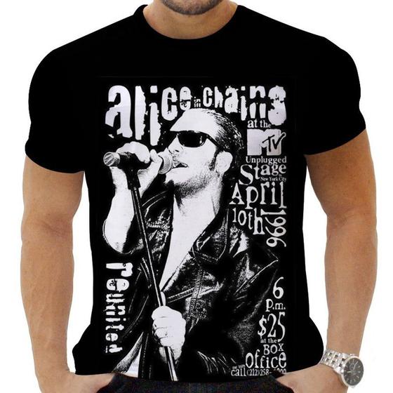 Imagem de Camiseta Camisa Personalizada Rock Alice In Chains Hd 7_x000D_