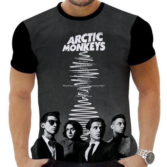 Imagem de Camiseta Camisa Personalizada Rock Artic Monkeys Indie 12_x000D_