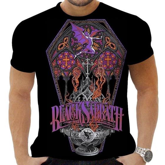 Imagem de Camiseta Camisa Personalizada Rock Black Sabbath Metal 18_x000D_