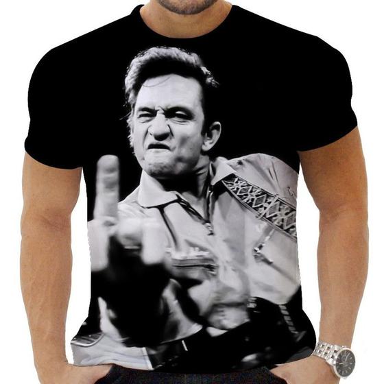 Imagem de Camiseta Camisa Personalizada Rock Clássico Johnny Cash 6_x000D_