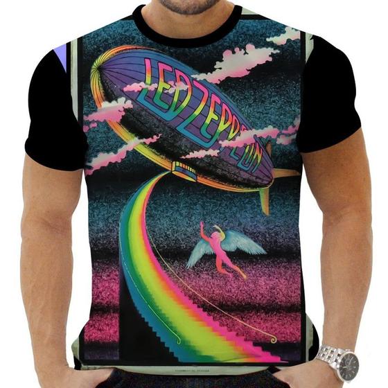 Imagem de Camiseta Camisa Personalizada Rock Clássico Led Zeppelin 33_x000D_