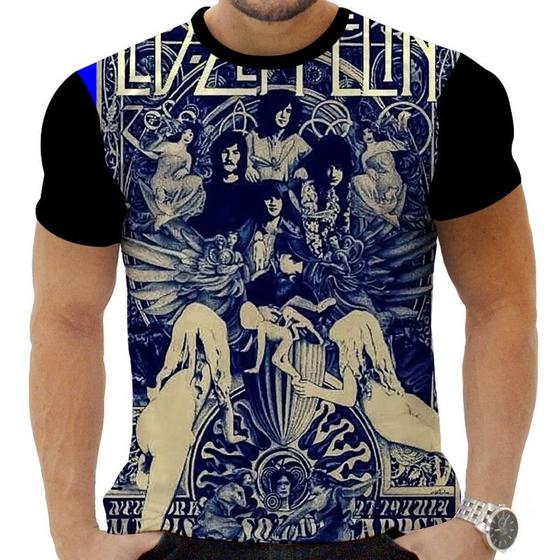 Imagem de Camiseta Camisa Personalizada Rock Clássico Led Zeppelin 4_x000D_