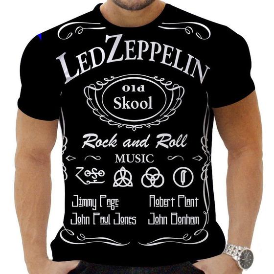 Imagem de Camiseta Camisa Personalizada Rock Clássico Led Zeppelin 7_x000D_