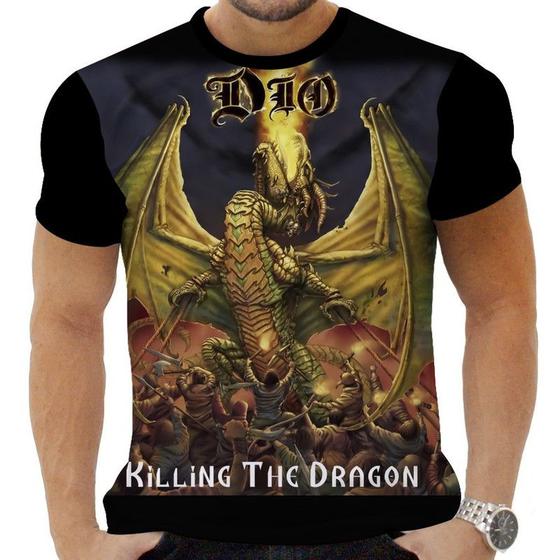 Imagem de Camiseta Camisa Personalizada Rock Clássico Metal Dio 18_x000D_